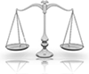 silver weighing scales