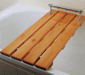 Wooden Bath Board With Rail