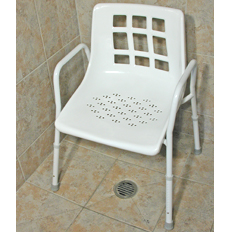 AusCare Standard Steel Shower Chair