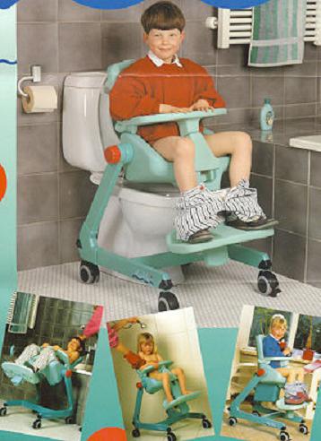 Dukki Tilting Overtoilet/Overshower Chair