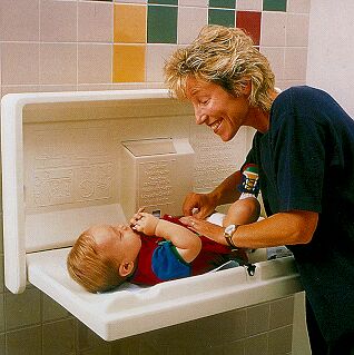 JD Macdonald Wall Mounted Baby Change Tables