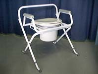 Folding Commode
