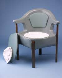 Deluxe Corner Commode