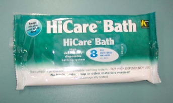 Hicare Bath Pre-Moistened Washers