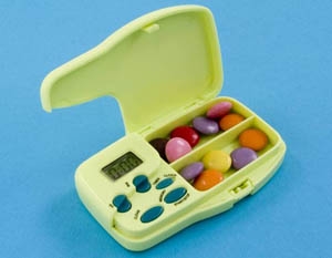 Fliptop Pill Box