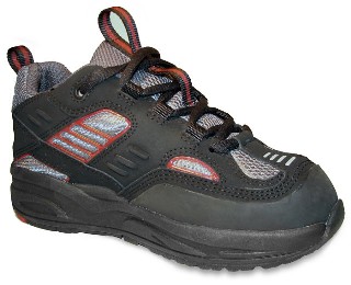Black Red Shoe