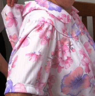 Day dress petal back