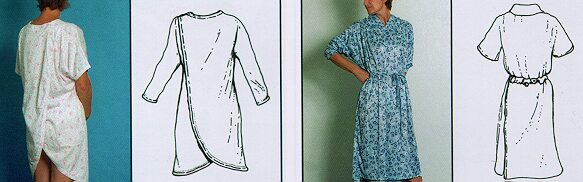 Petal Back Nightie Dress