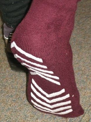 Striped sole