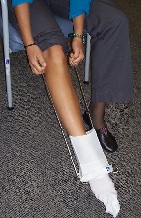 Applicator in use 1