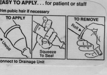 Male Catheter- use