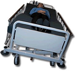 Turning Bed in use