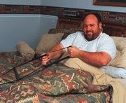 Bed Caddie In Use