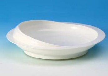 Dish with suction base