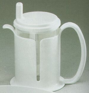 Beaker with Holder/Spout
