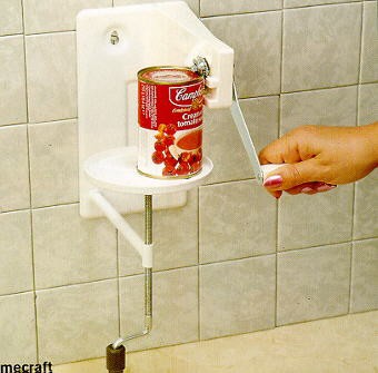 Tin Opener with Stand