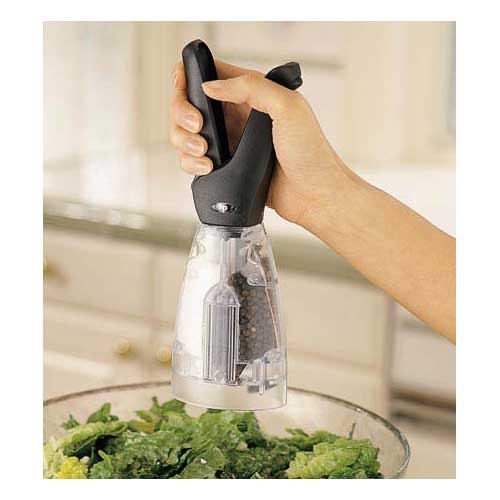 Dual Grinder In Use