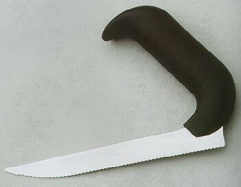 Angled Carving Knife