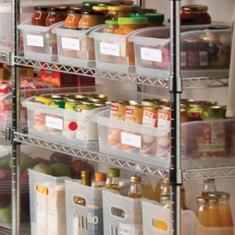 Pull Out Organiser In Use