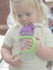 Bottle Holder/Grip In Use