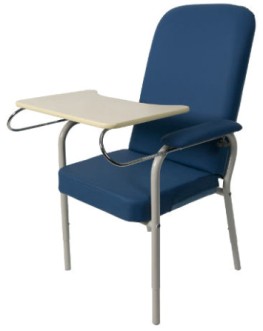Day chair with tray