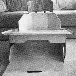 TAD Kangaroo Floor Sitting Chair And Table