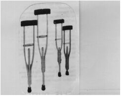 Wooden Axilla Crutches