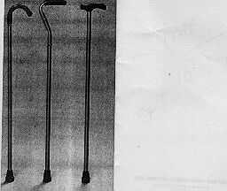 Fixed Height Aluminium Walking Stick