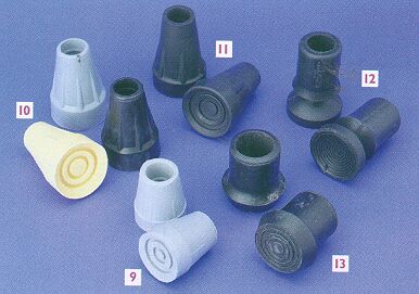 Crutch Tips Range