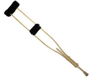Sheepskin Crutch Covers
