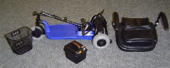 Scooter Dismantled