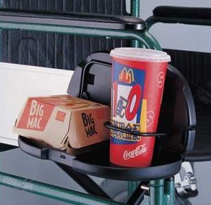 Single and Double Cup Holder For Wheelchair
