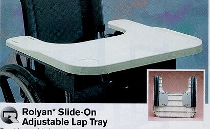 Slide on Adj Lap Tray