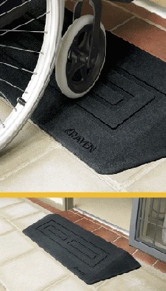Raven Rubber Threshold Ramp