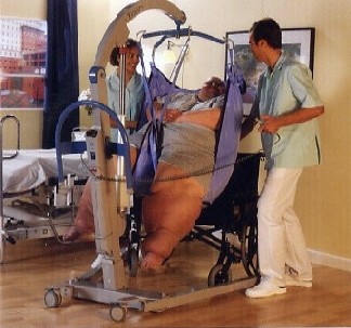 Tenor Hoist in use