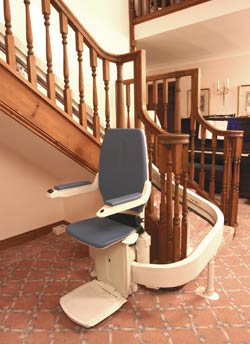 Curved Stairlift
