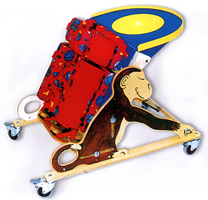 Jenx Humphrey And Monkey Prone Standers