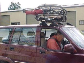 Folding Frame Wheelchair
