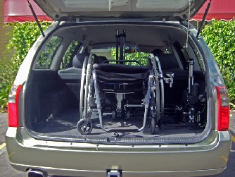Loaded Wheelchair