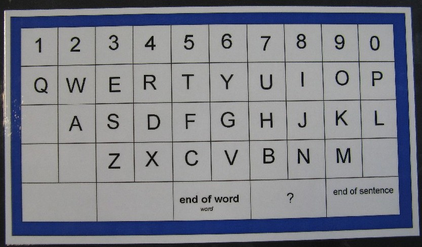 Qwerty Spelling Board