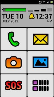 Big Launcher App Screen