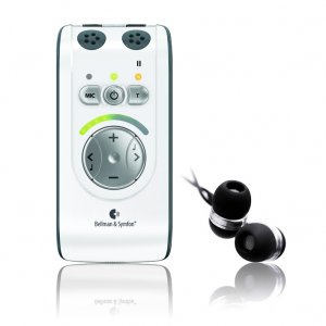 Mino With Earbuds