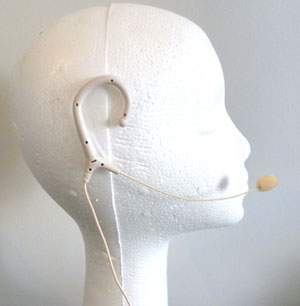 Unilateral Earpiece Mic