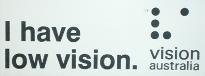Low Vision Badge