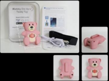 Teddy Tag - Pink