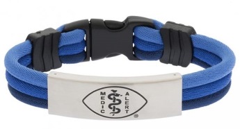 MedicAlert Wrist Band