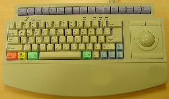 Keyboard w/trackball