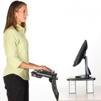 3M Sit/Stand Adjustable Keyboard Tray