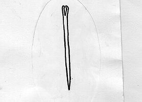Self-Threading Needle
