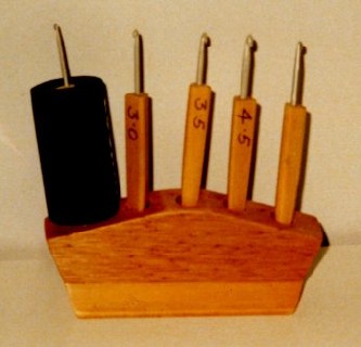 Crochet Hooks And Holder